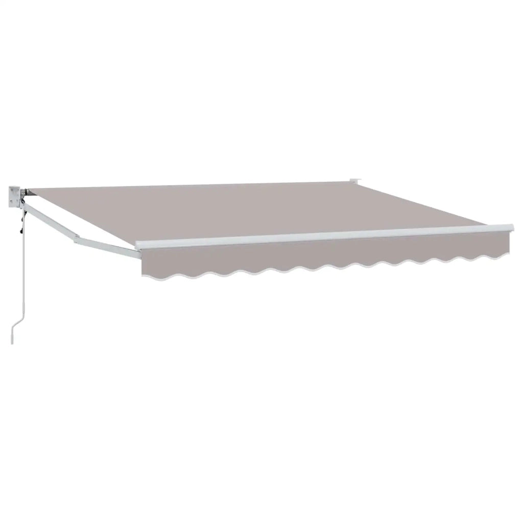 Tettuccio Elettrico Retrattile Grigio chiaro 3,5 x 2 m