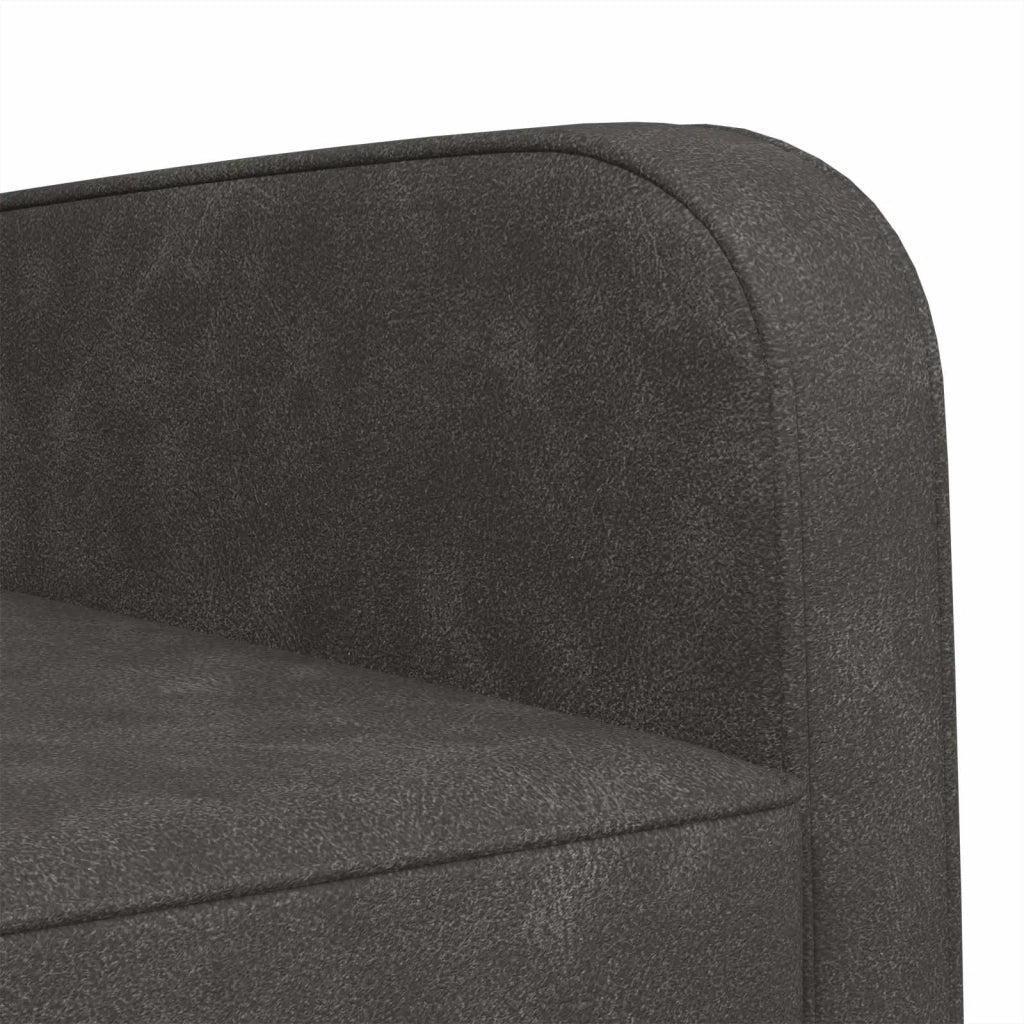 Poltrona Nero antico Similpelle 42043437