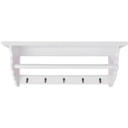 Appendiabiti in MDF bianco in stile barocco CFW8743133