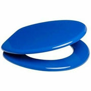 Trade Shop - Sedile Coprivaso Wc Water Copriwater Bagno In Pvc Universale Blu -