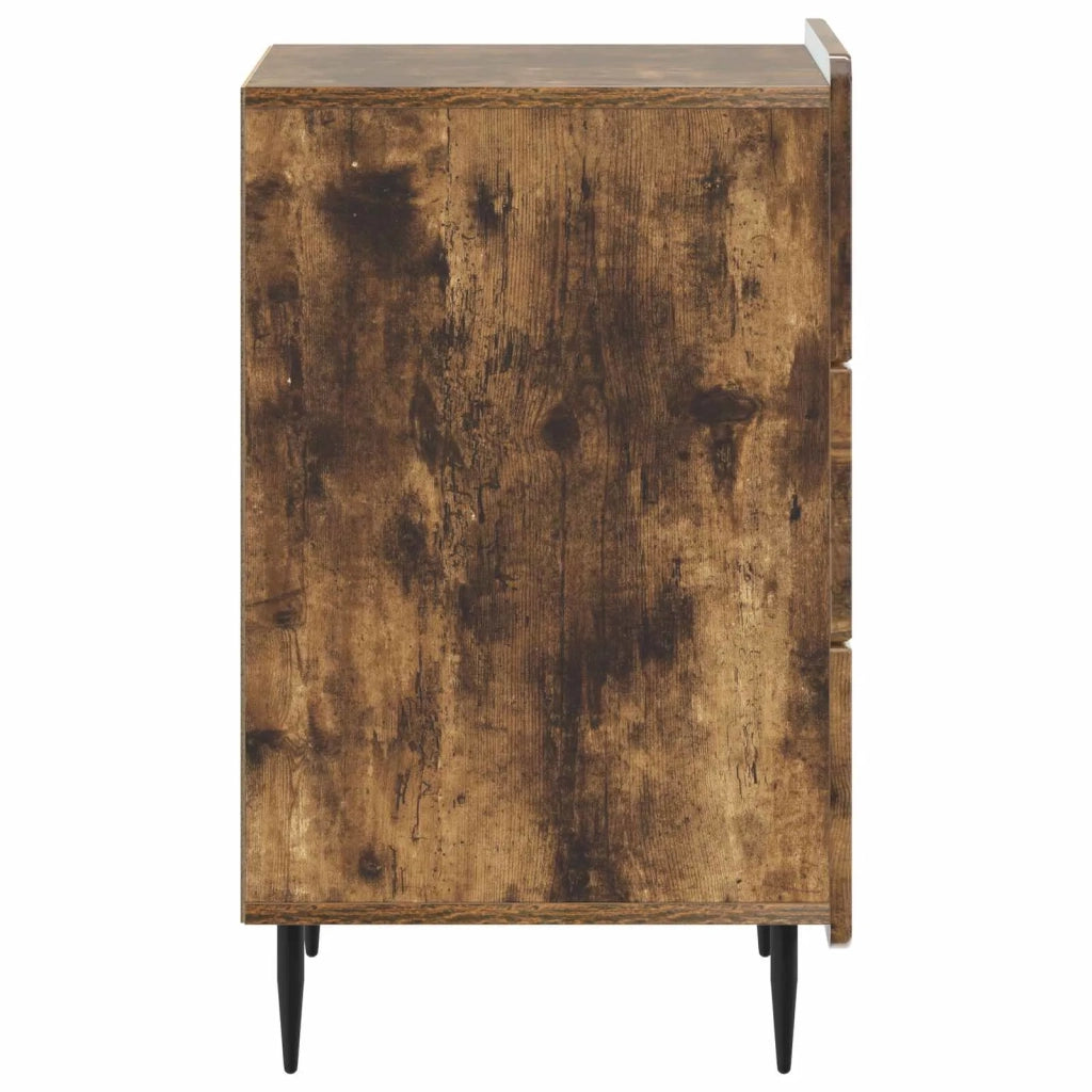 Armadio da Notte con cassetto Rovere Fumo 43x 41 x 68 cm 894330
