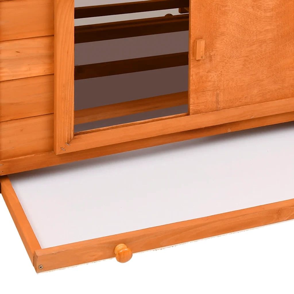 Pollaio 150x96x110 cm in Legno Massello di Abete 171459