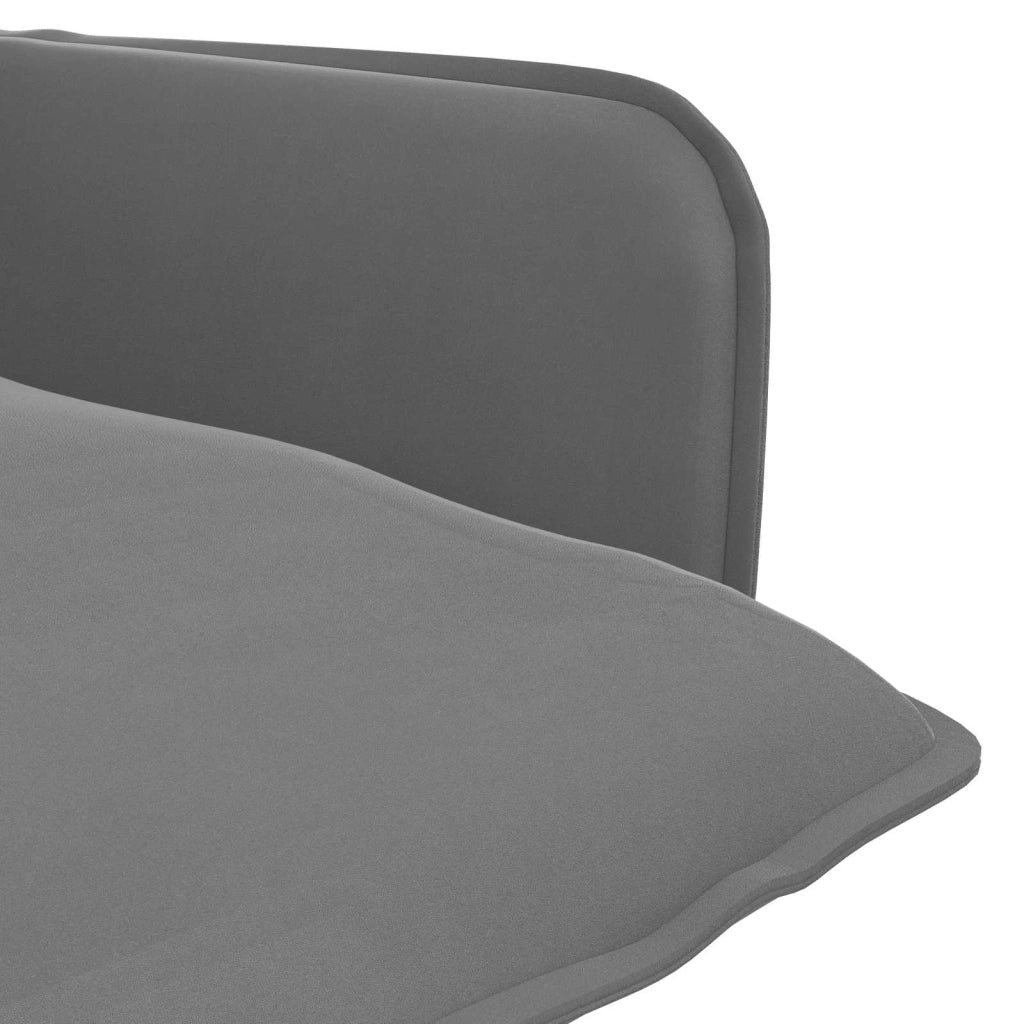 Poltrona Grigio Scuro Velluto 42047724