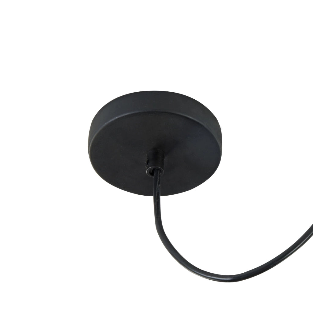 Maytoni Lampadario Industrial Broni 1 luce E27 nero metallo diffusore calcestruzzo grigio