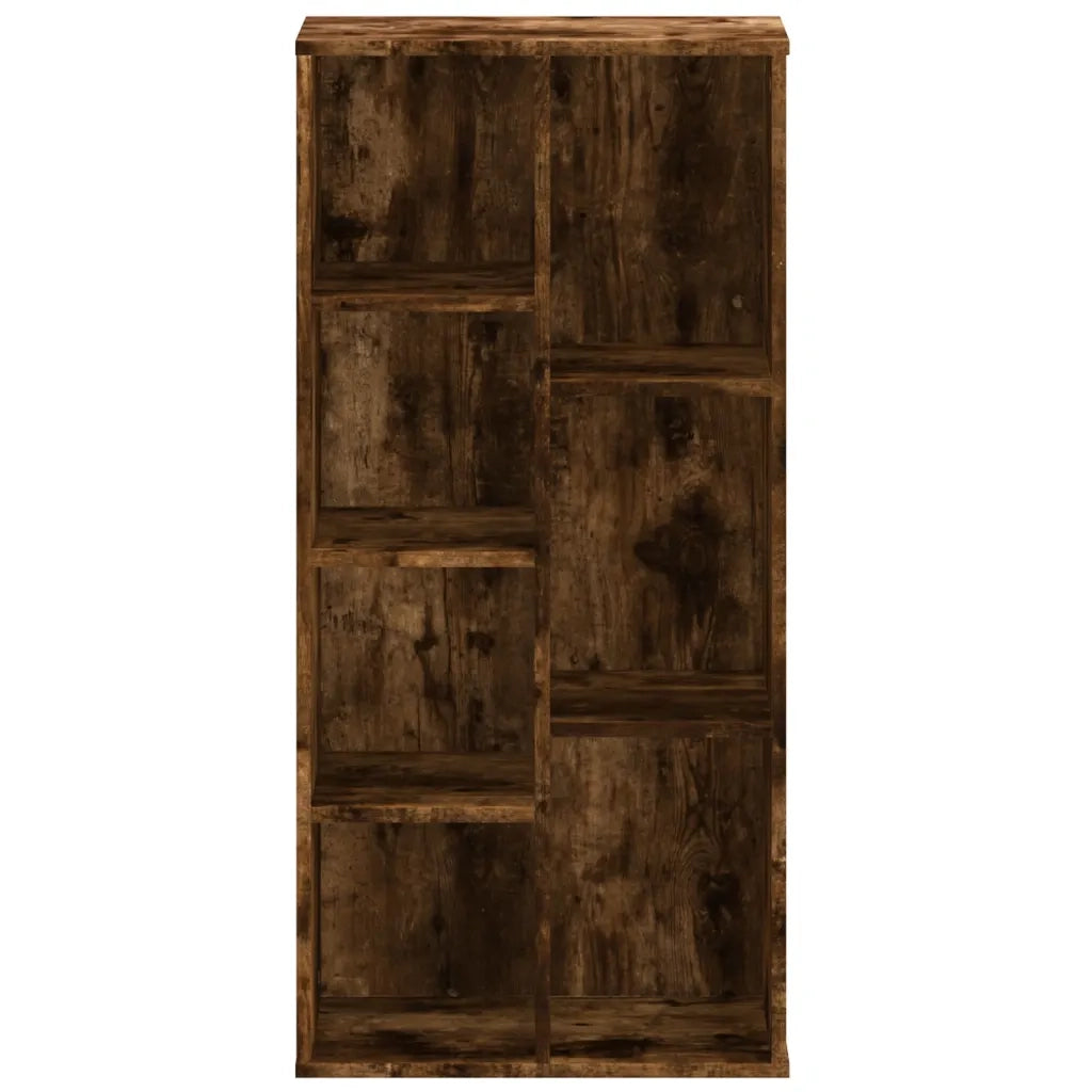 Libreria Rovere Fumo 50x25x105 cm in Legno Multistrato 852793