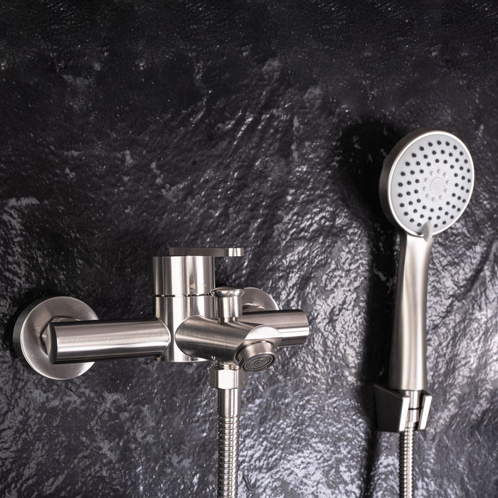 Rubinetto Da Vasca Rea Ontario Brush Nickel