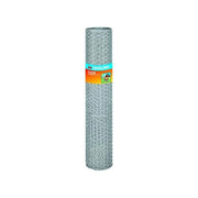 AG 46912 Rete Cavallino Farm Rete Metallica Maglia Esagonale 25 mm Tripla Torsione Zincata 50 Metri colore Acciaio