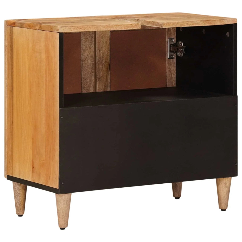 Armadio per Lavabo da Bagno con porta Naturale 62 x 33 x 58 cm 4018279