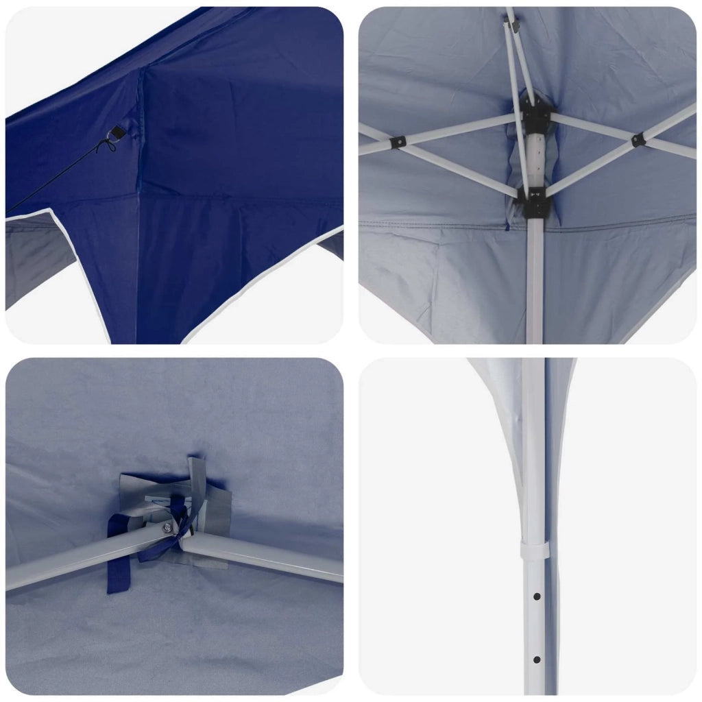 Tenda per feste a pop-up Blu 575 x 288 x 245 cm Tessuto Oxford 42019879