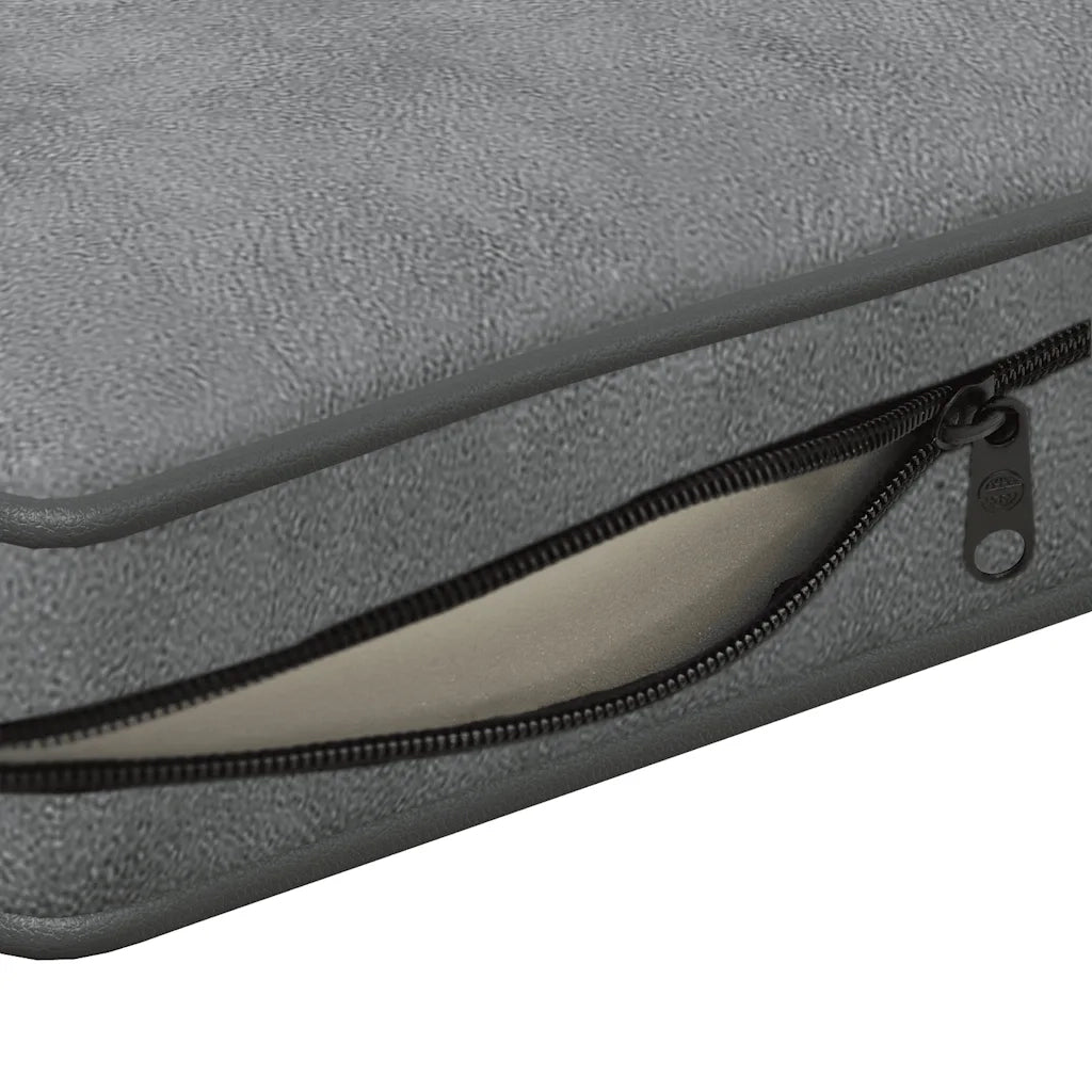 Divano per Cani Grigio Scuro 72x45x30 cm in Peluche 171039