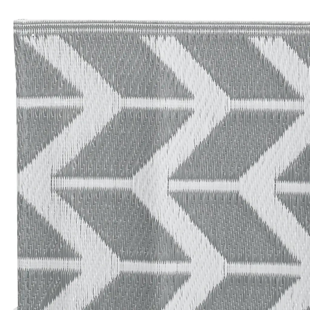 Tappeto da Esterni ARAKIL Grigio 120x180 cm in PP CFW2056770