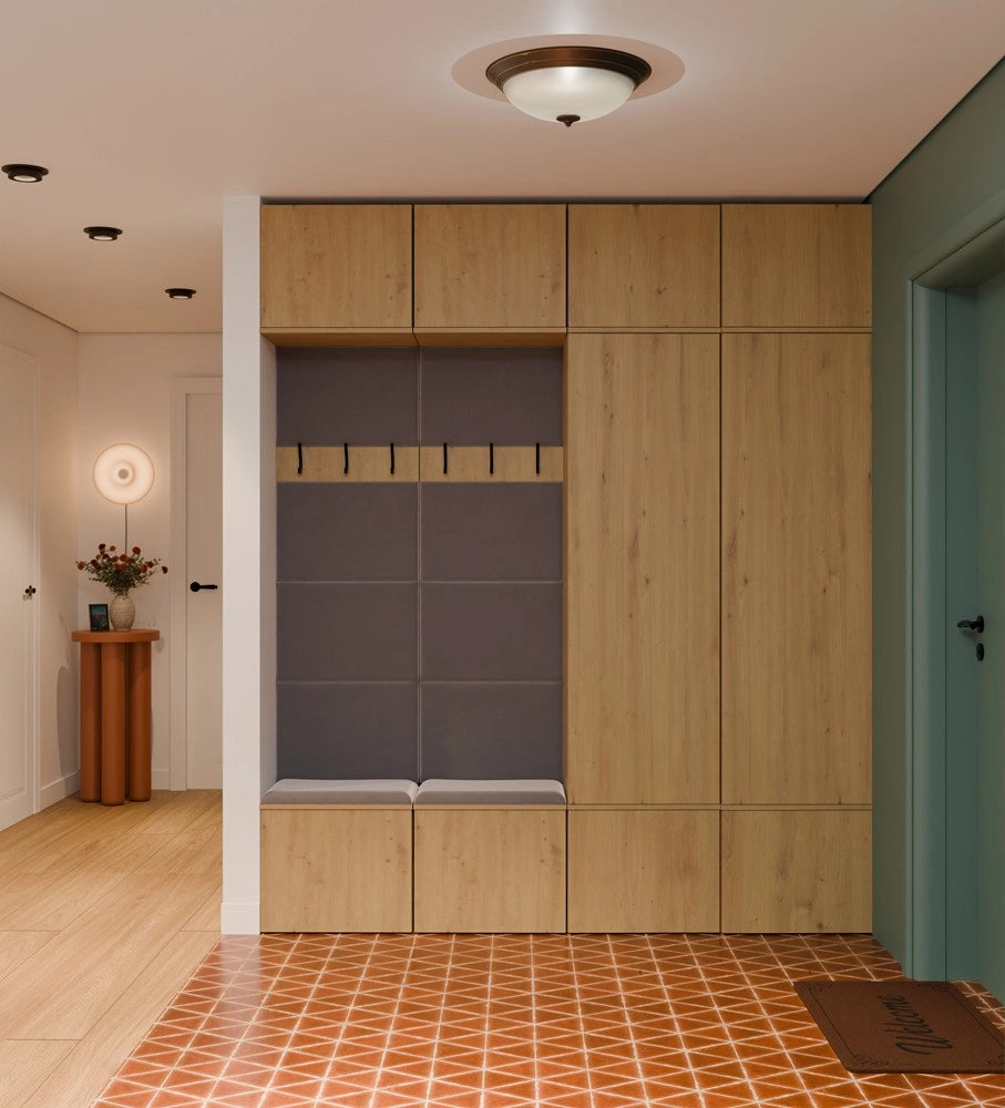 Guardaroba HAGA IV/2sz2w rovere artisan 2x armadio + 2x appendiabiti