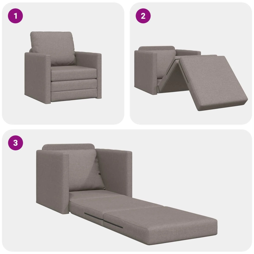 Divano letto Talpa 74 x 77 x 81 cm Tessuto 4106626