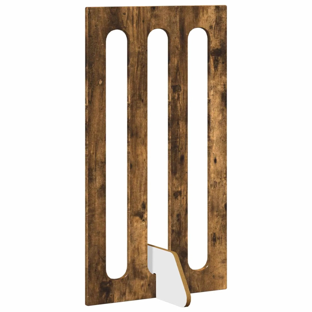 Recinto pieghevole per animali 2 pcs Quercia Affumicata 8005981