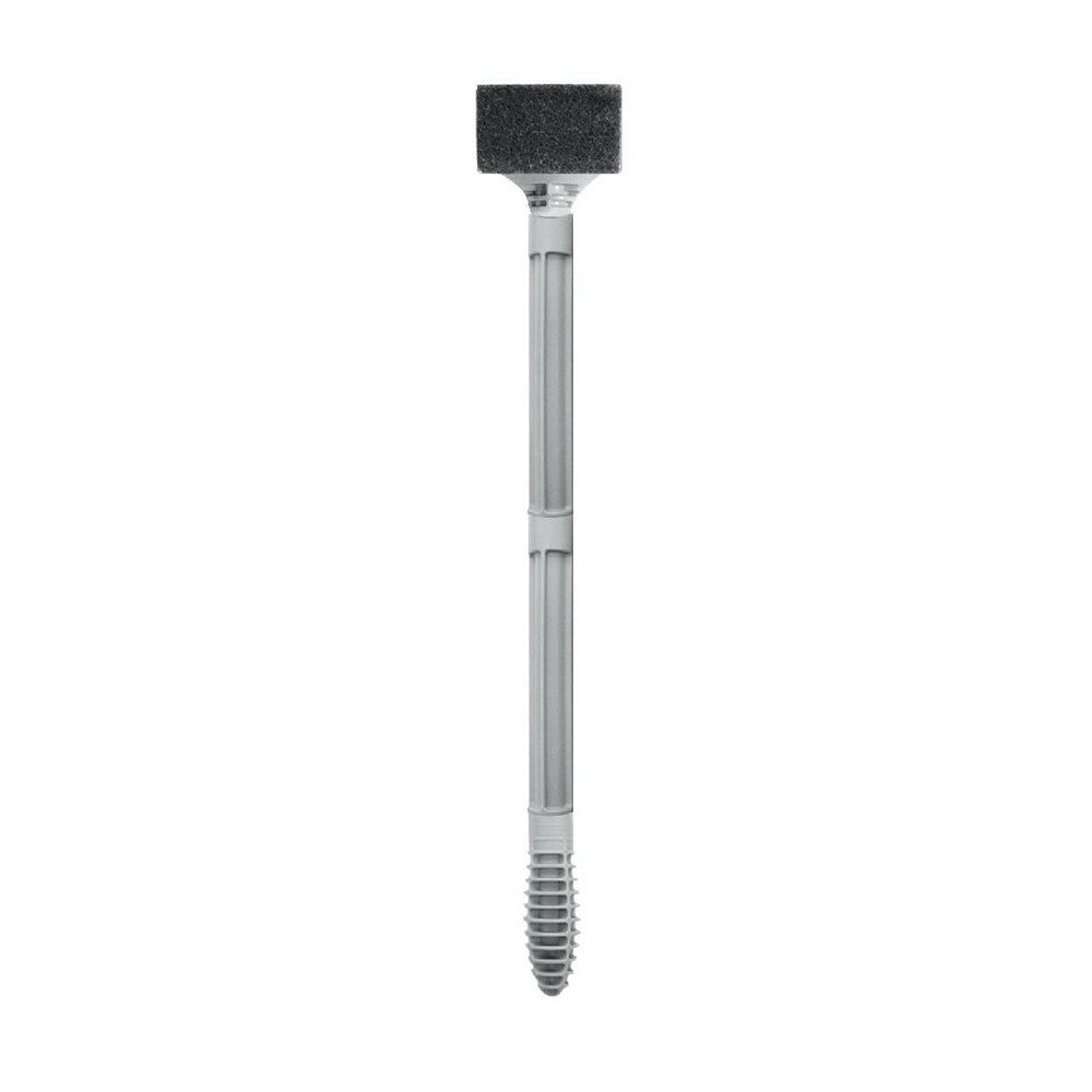 Ista Scrubber con Manico Estendibile - accessorio per la pulizia dei vetri con aggancio mobile completo di 2 prolunghe