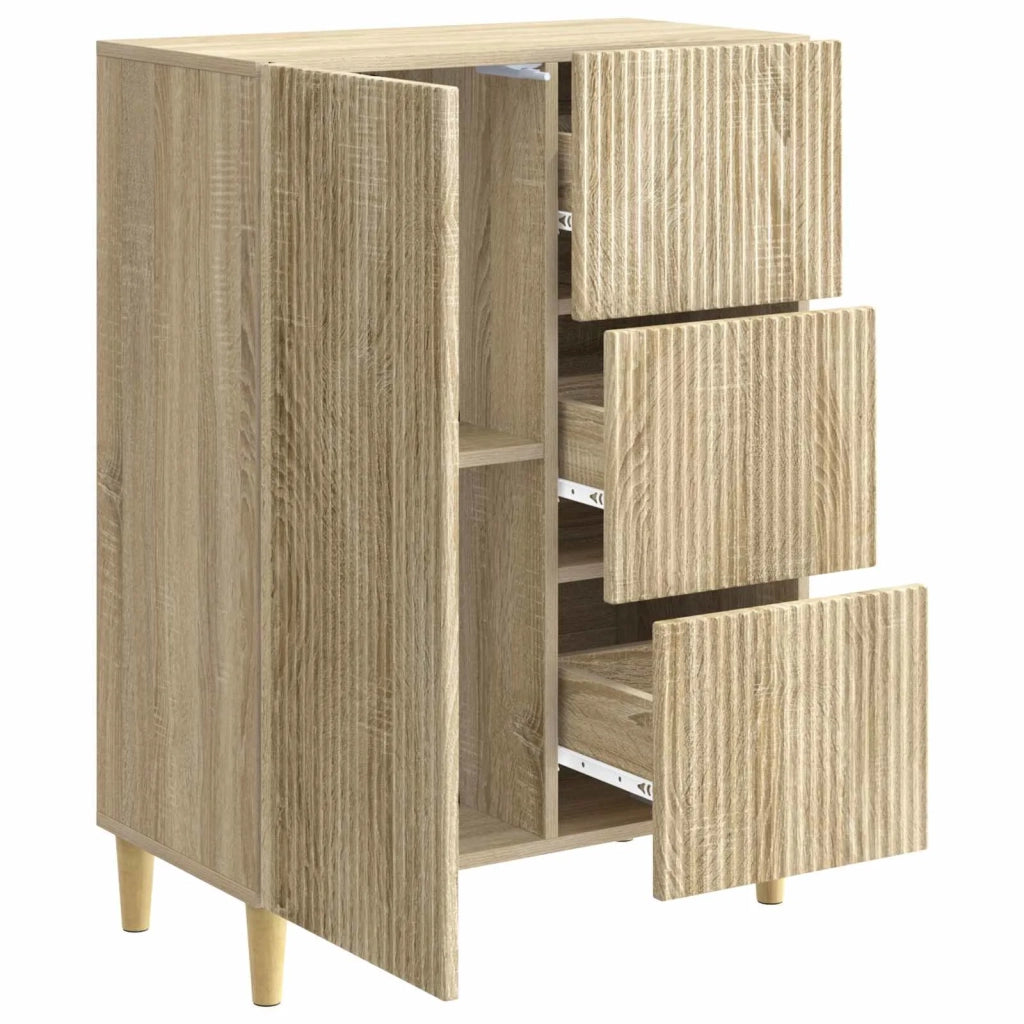 Credenza Rovere Sonoma 66 x 34,5 x 90 cm Legno ingegnerizzato 894627