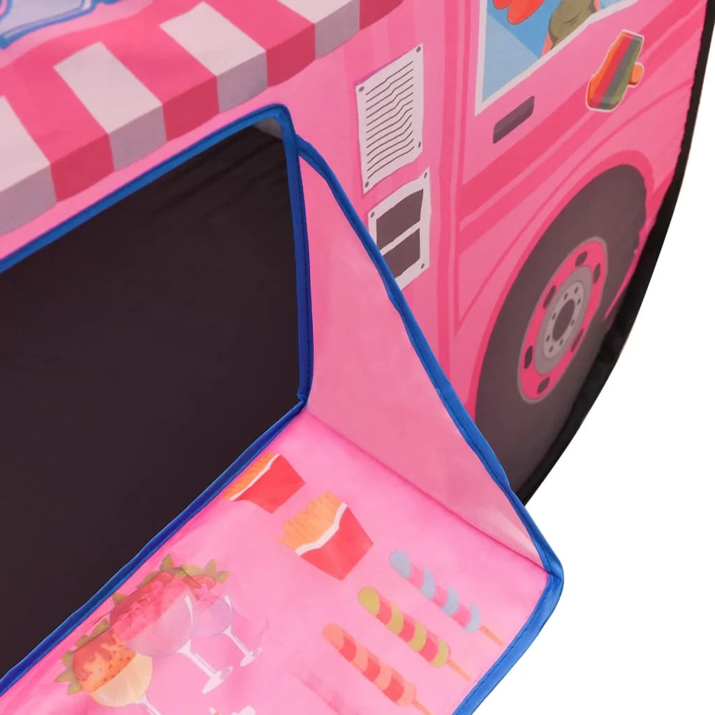Tenda da gioco per bambini con 250 palline 70 x 112 x 70 cm rosa 02_0005170