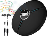 Portatile lettore CD con batteria integrata e cuffie - Lettore CD mini compattibile - CD-R CD-RW MP3 - Nero