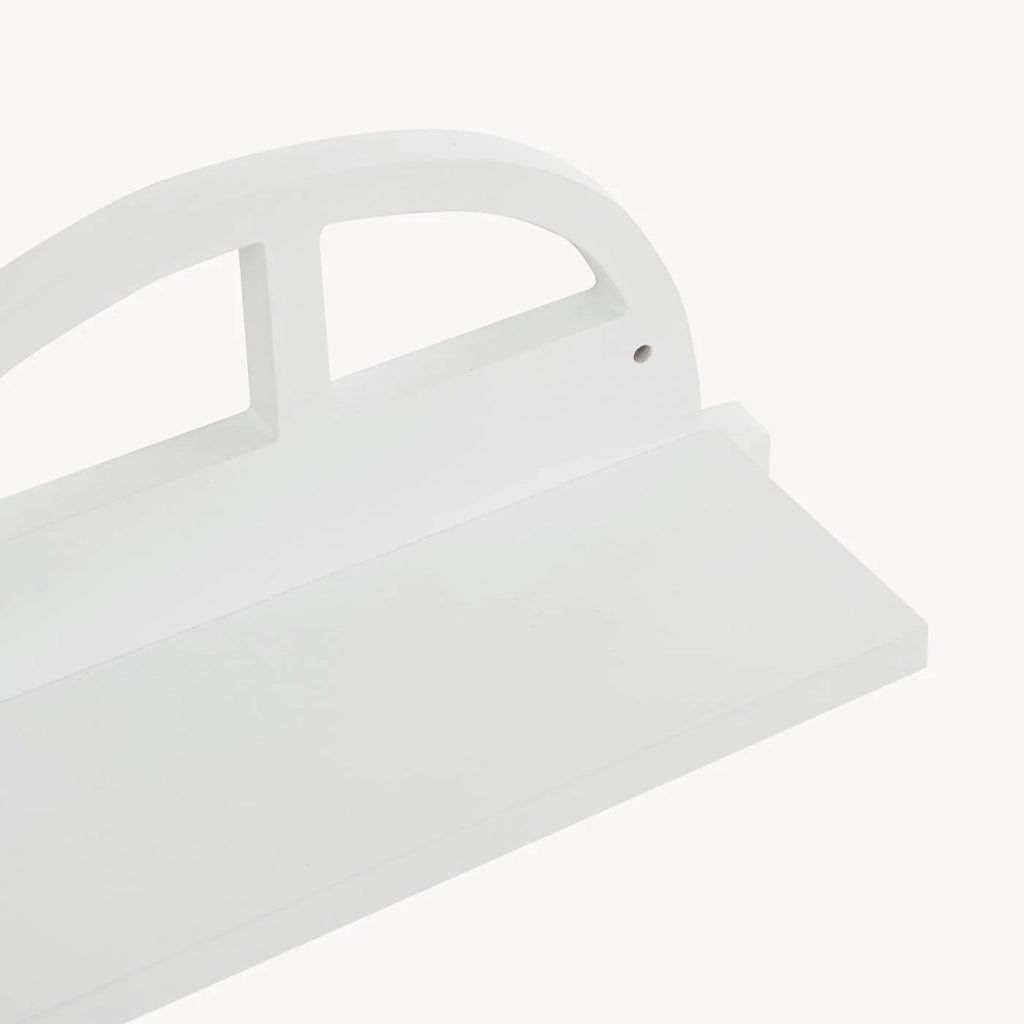 Scaffale dal design senza tempo per soggiorno camera da letto mobiletto portaoggetti da parete per cameretta dei bambini 21 x 40 x 10,8 cm a forma di auto 03_0011278