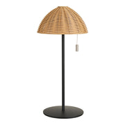 Lampada da Tavolo Wigan, Marrone, Metallo, 15x15x32 cm
