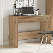 Scrivania Rovere Artigianale 101x50x76,5cm in Legno Multistrato 856765