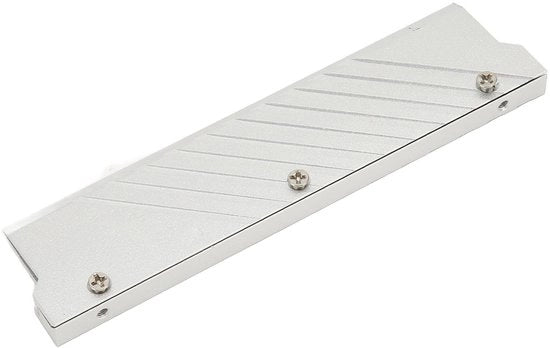 Koellichaam Professionalefficienza per DDR5 - Design Professionale in Alluminio - Universale Koellichaam per Computer - Efficienza nell'Evacuazione del Calore - Incluso Kit di Montaggio e Viti - Dimensioni 134 x 34 x 8 mm - Koellichaam per Il Computer