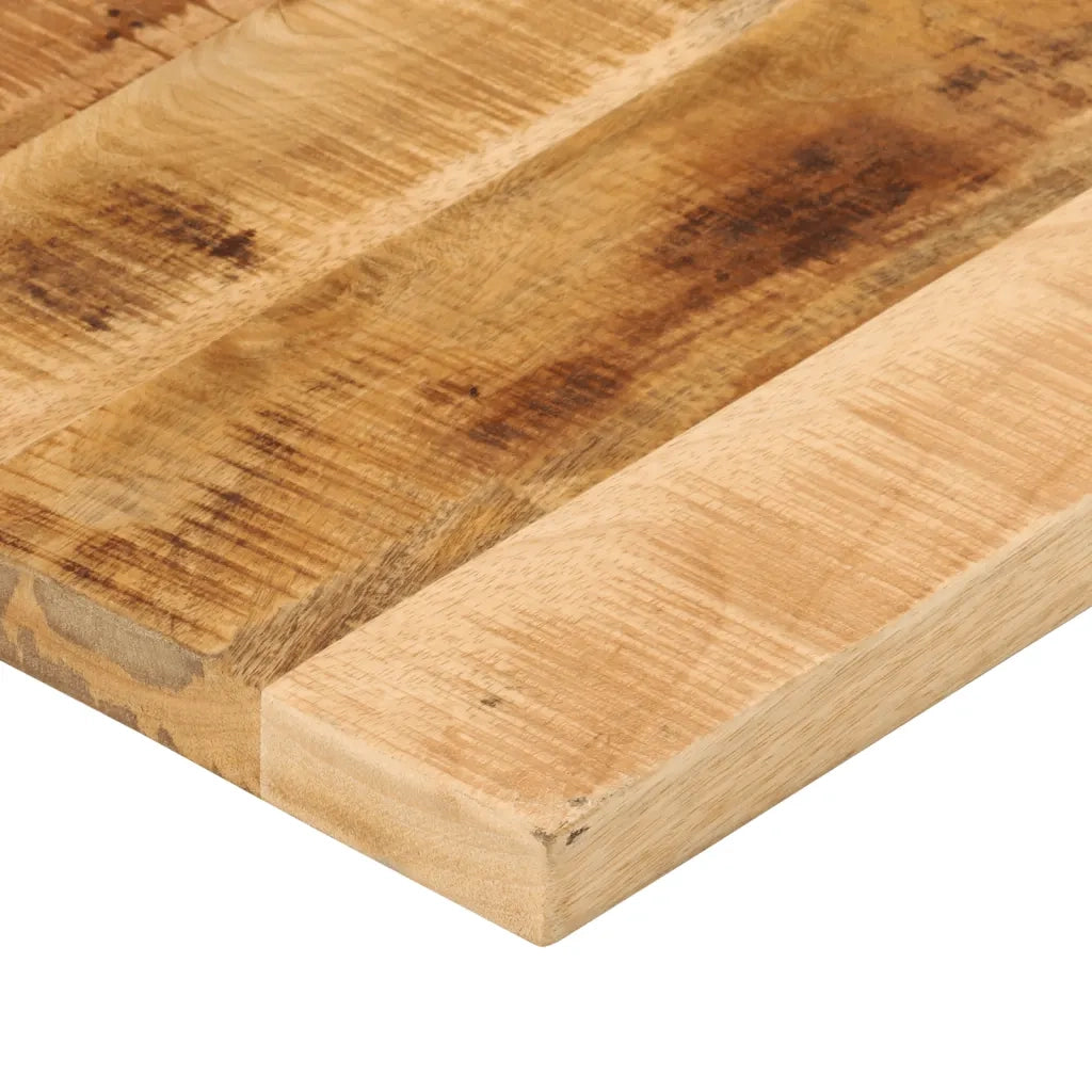 Piano per Tavolo 70x50x3,8 cm Rettangolare Legno Mango Grezzo 371393