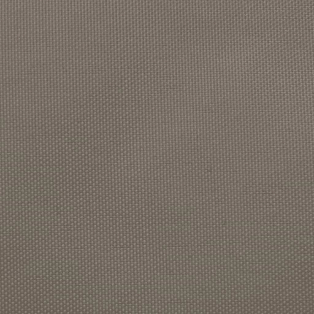 Vela ombreggiante/ombrellone rettangolare in tessuto Oxford 2 x 2,5 m tortora 02_0009592