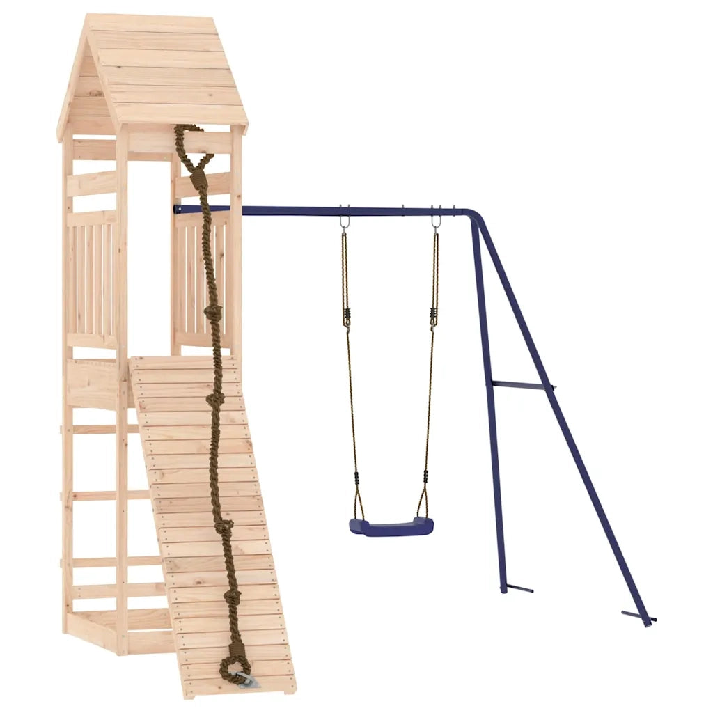 Set da Gioco da Esterno in Legno Massello di Pinocod mxl 78495