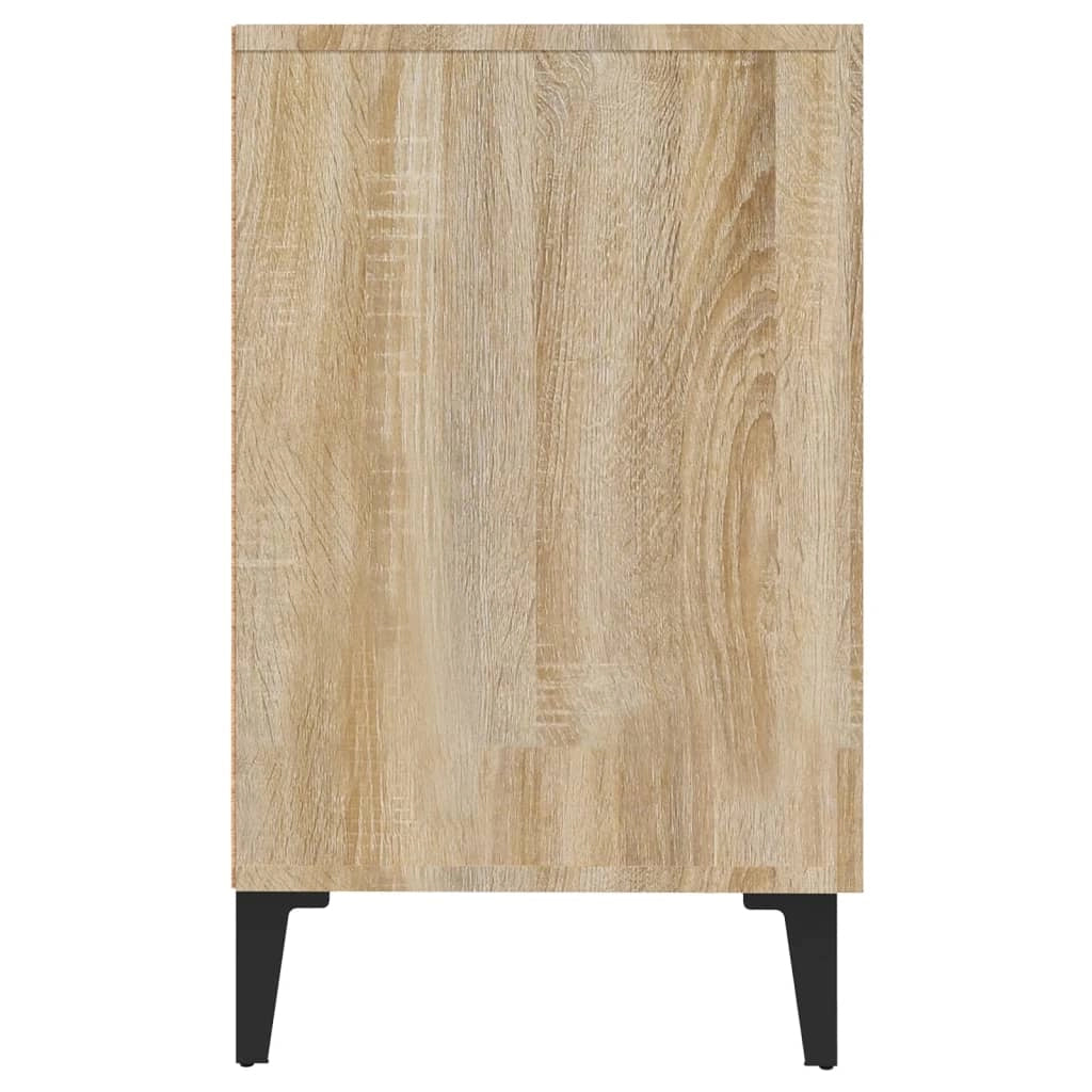Buffet credenza cassettiera armadio mobile contenitore organizer cucina soggiorno rovere Sonoma 100 x 36 x 60 cm legno ingegnerizzato marrone 02_0031464