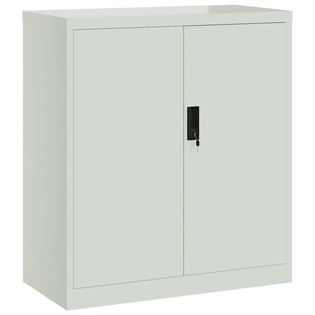 Armadio Classificatore Grigio Chiaro 79x40x90 cm in Acciaio CFW4941203
