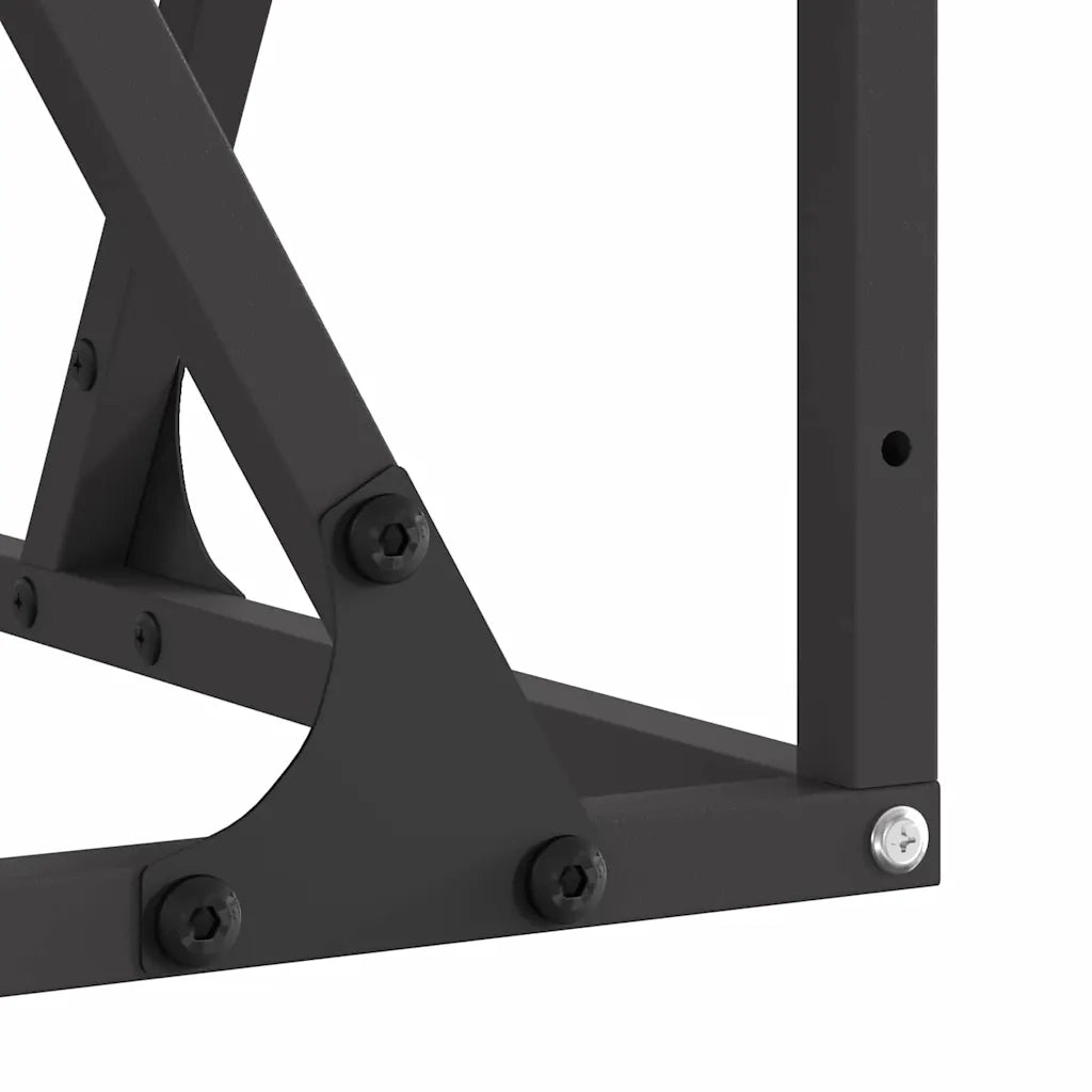 Focolare Nero 80 x 80 x 40 cm Acciaio CFW1718257