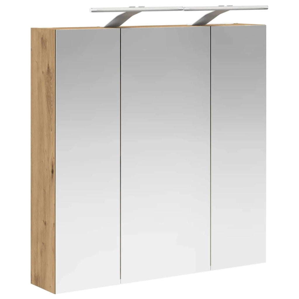 Mobiletto per specchio da bagno Rovere Artigianale