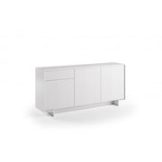 Madia Frame 3 ante con cassetto push to open bianco 170x42x78 cm - Terraneo