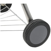 Barbecue a Carbone Carbonella Ø57 cm con Ruote Ketty Nero
