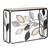 Tavolo Consolle Natura 3, Multicolore, Metallo, 108x36,8x80 cm