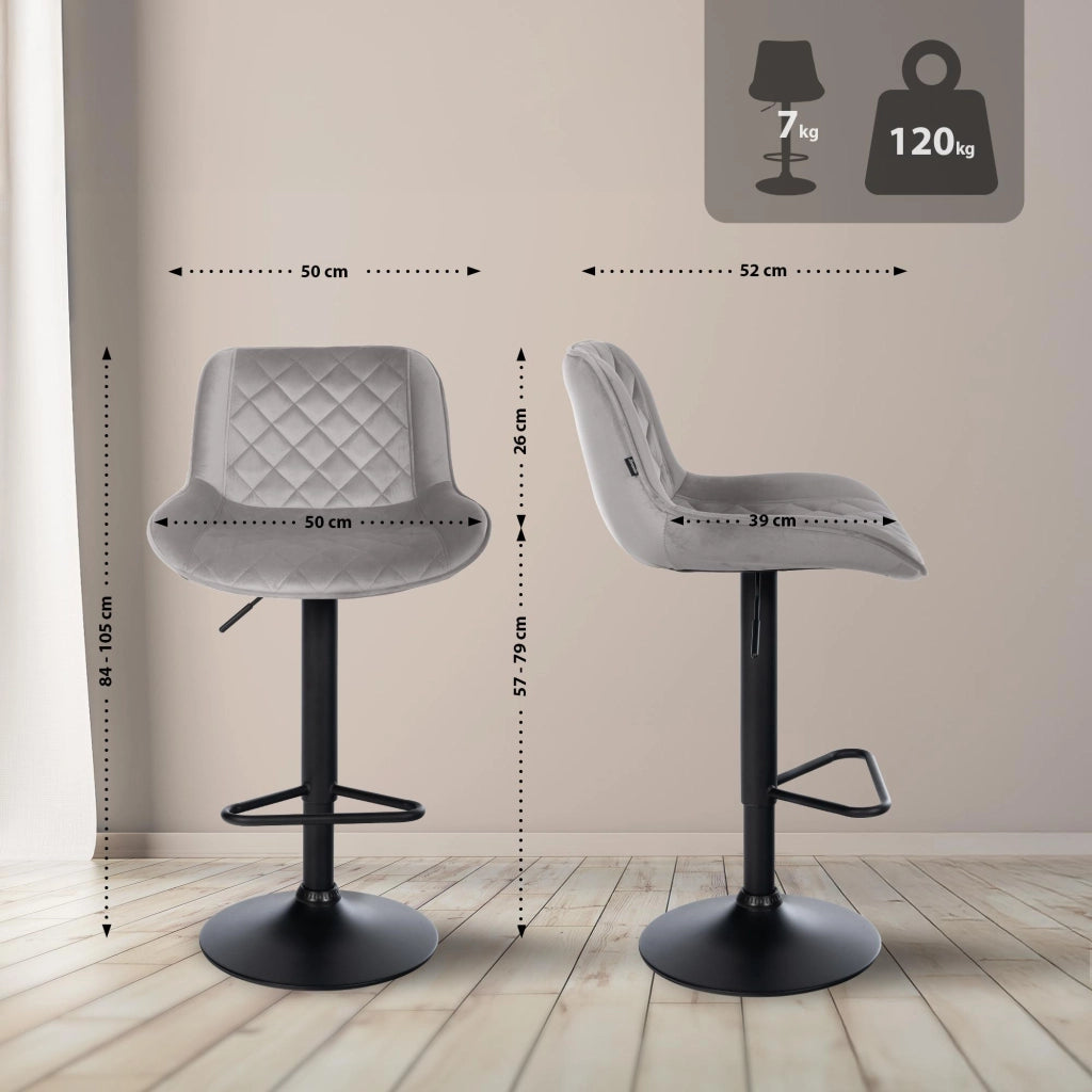 2er Set Bar Hocker Box incluso 3