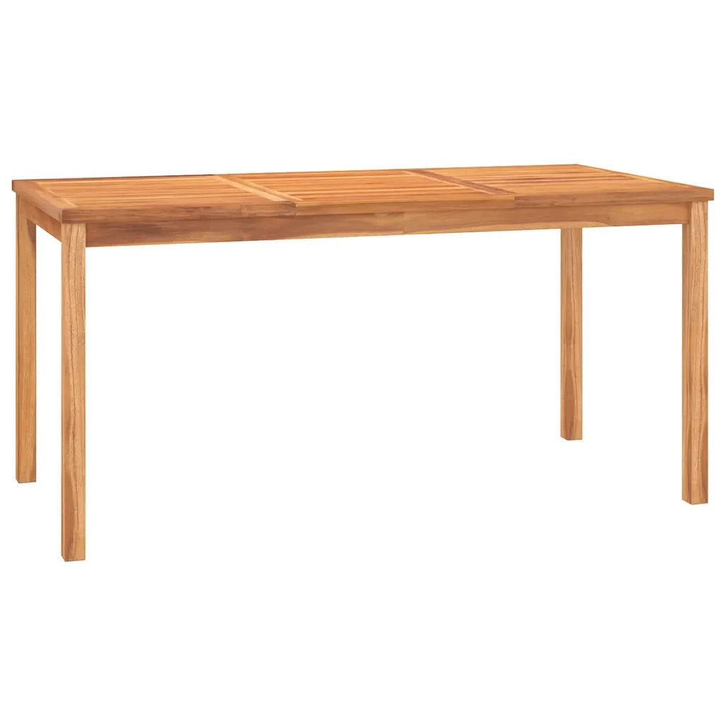 Set da Pranzo da Giardino 7 pz in Legno Massello di Teak 3157188