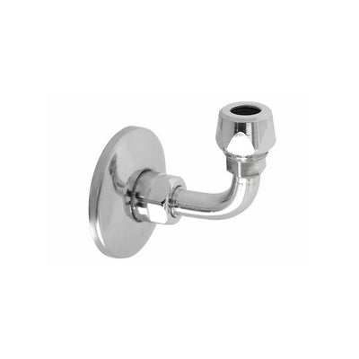 CURVETTA SOTTOLAVABO A  90  ° COMPLETA E GIREVOLE- 1/2 x 3/8 Diam. 10- DH- pezzi 1