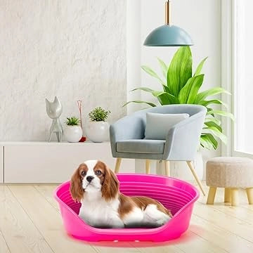 LETTINO PER ANIMALI 'SIESTA DELUXE' N.6 - cm 70,5 x 52 x h.23,5 / fucsia  - FERPLAST