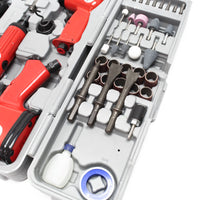 Kit accessori per compressore 71 pezzi con 4 utensili pneumatici e inserti