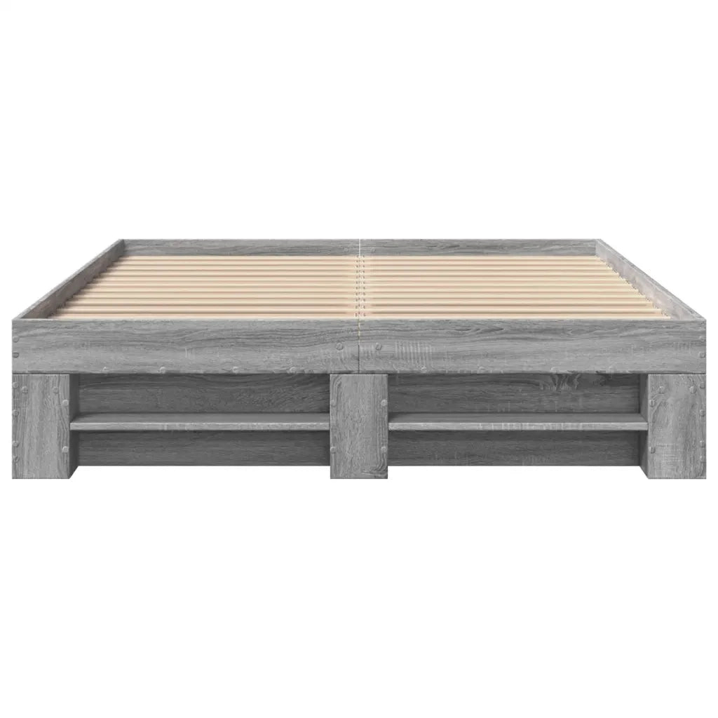 Giroletto Grigio Sonoma 135x190 cm in Legno Multistrato 3295511