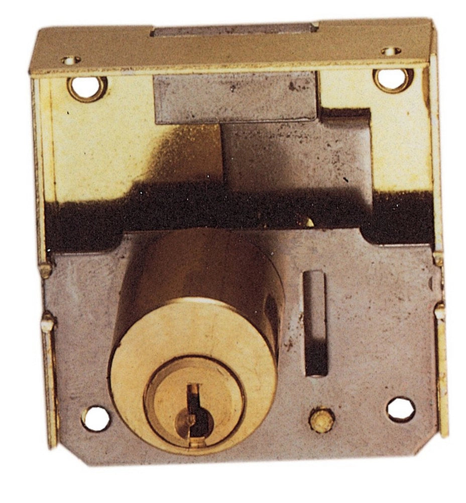 10pz serratura x mobili 1/2 da applicare con cilindro ,entrata mm.35 cod:ferx.18921