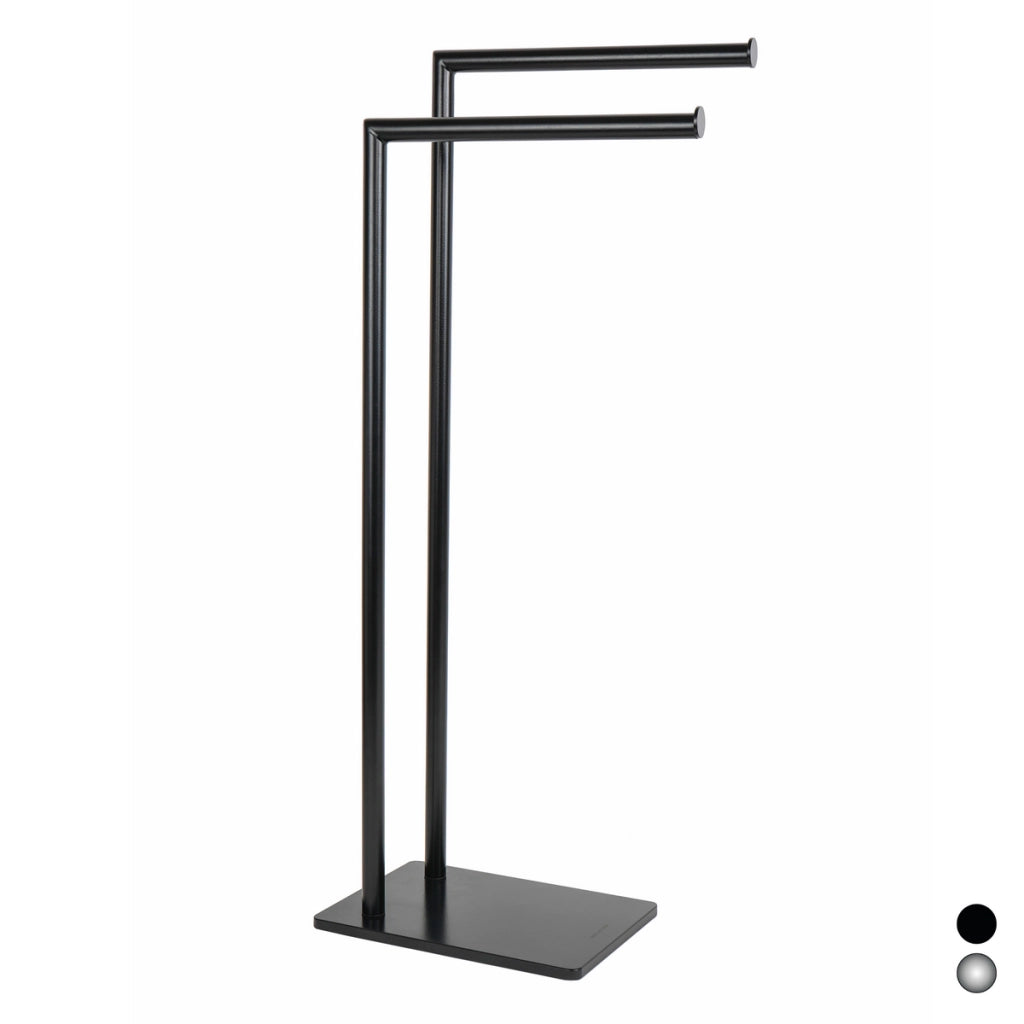 PIANTANA PORTA ASCIUGAMANI MOD. ZERO METAFORM- Cromo cm 20 x h. 78 x 28- METAF- pezzi 1