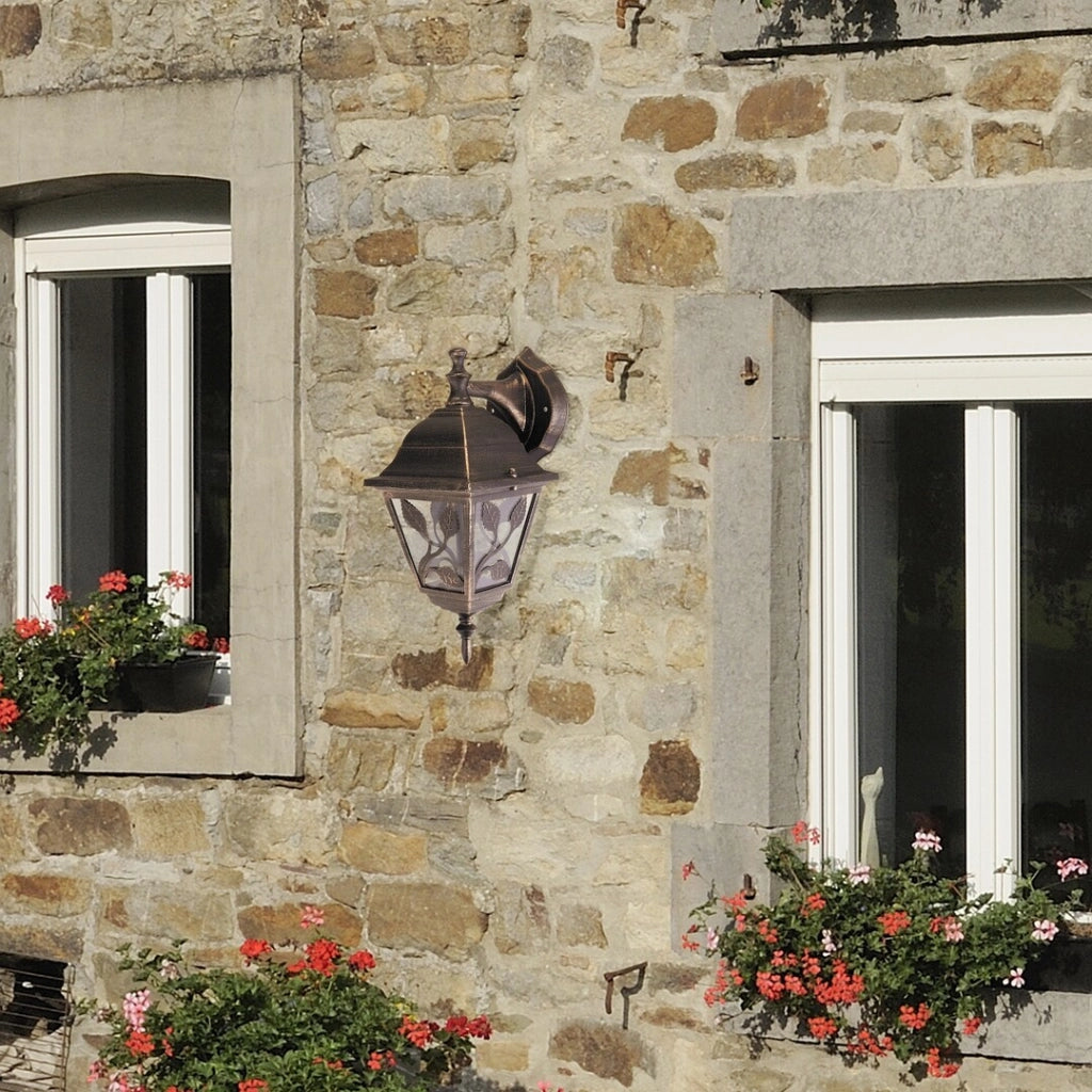 Applique esterno classico Haga 1xE27 oro antico Rabalux