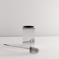 Spazzola Per Wc Mettalico B110 Chrome