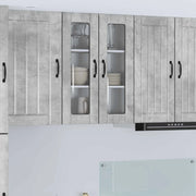 Pannello lavastoviglie Lucca Grigio Cemento 60 x 31 x 80 cm 885088
