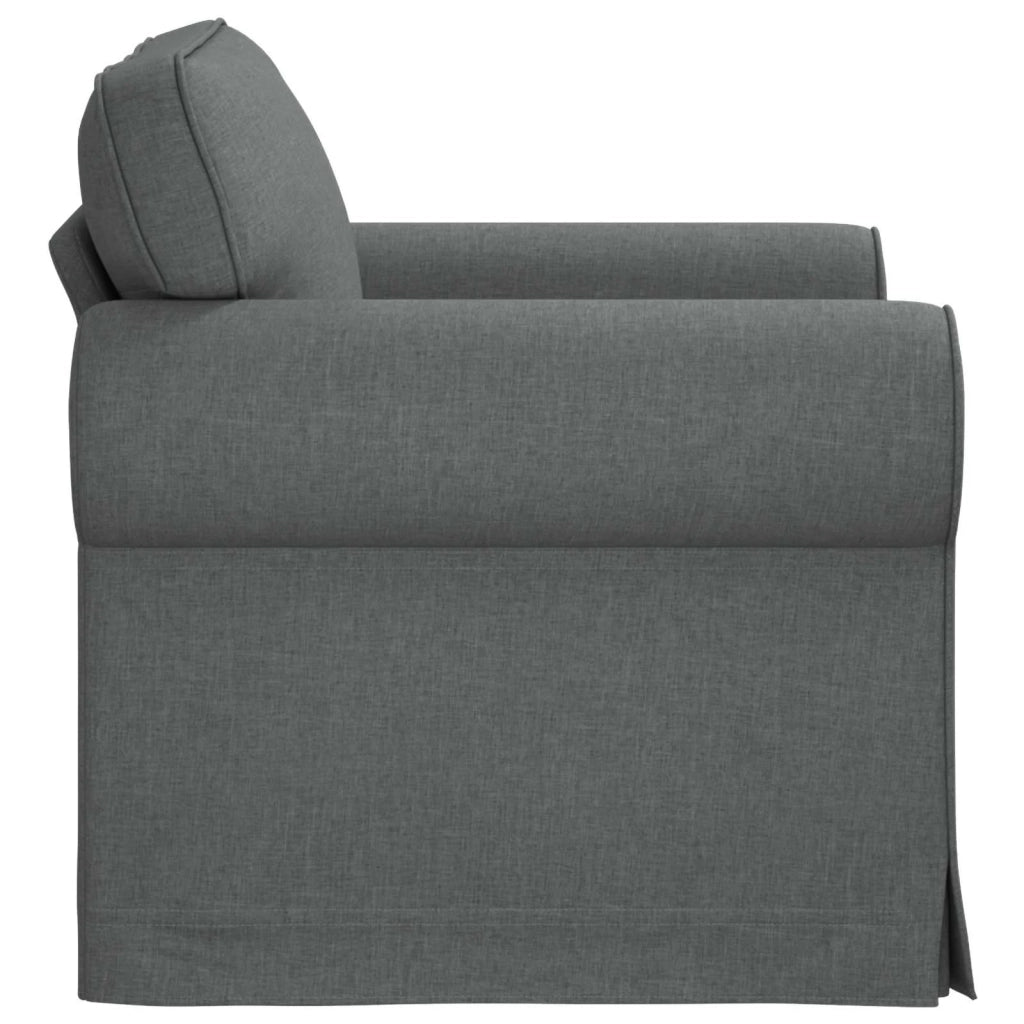 Divano Grigio scuro 95 x 82 x 80 cm Tessuto 42024293