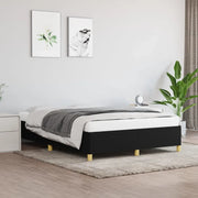 Giroletto senza Materasso Nero 140x200 cm in Tessuto 347167