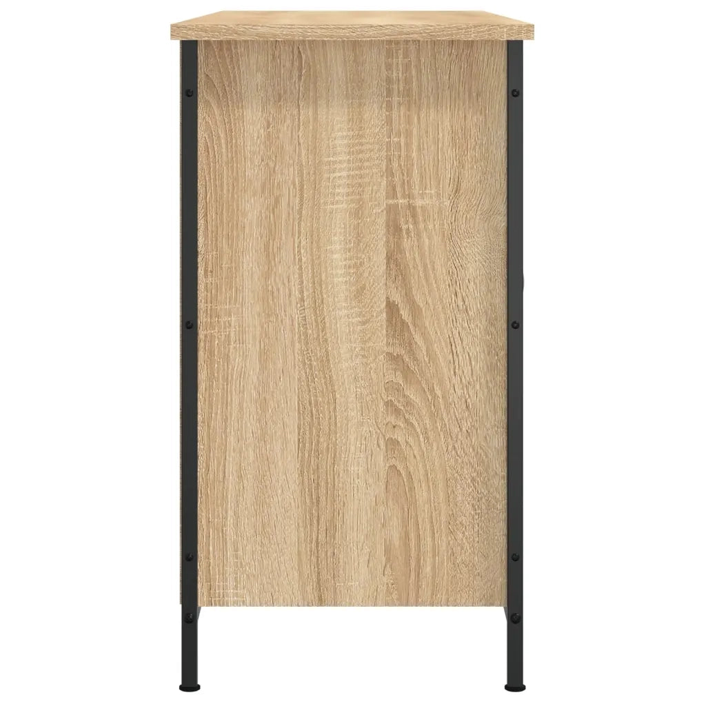 Mobile Porta TV Rovere Sonoma 100x35x65 cm in Legno Multistrato 832779